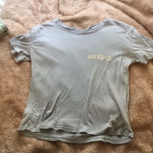 Blue malibu brandy Melville tshirt